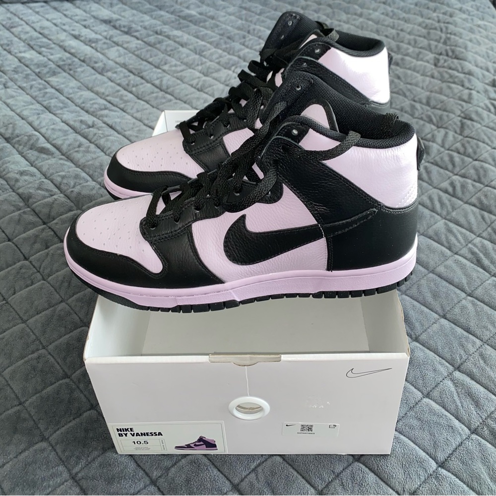 Nike Dunks Custom Color Lt Lavender/Black